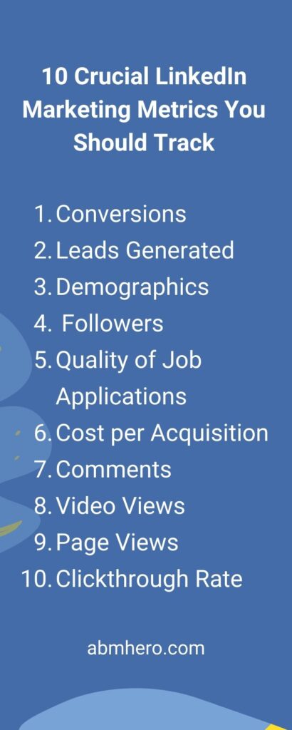 10 Crucial LinkedIn Marketing Metrics You Should Track (1)