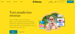 Mailchimp- B2B Email Marketing Software tool