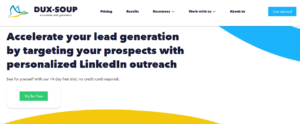 Dux-Soup- Linkedin Marketing tools to boost your online presence