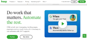 Keap- B2B Marketing Automation Software Tool