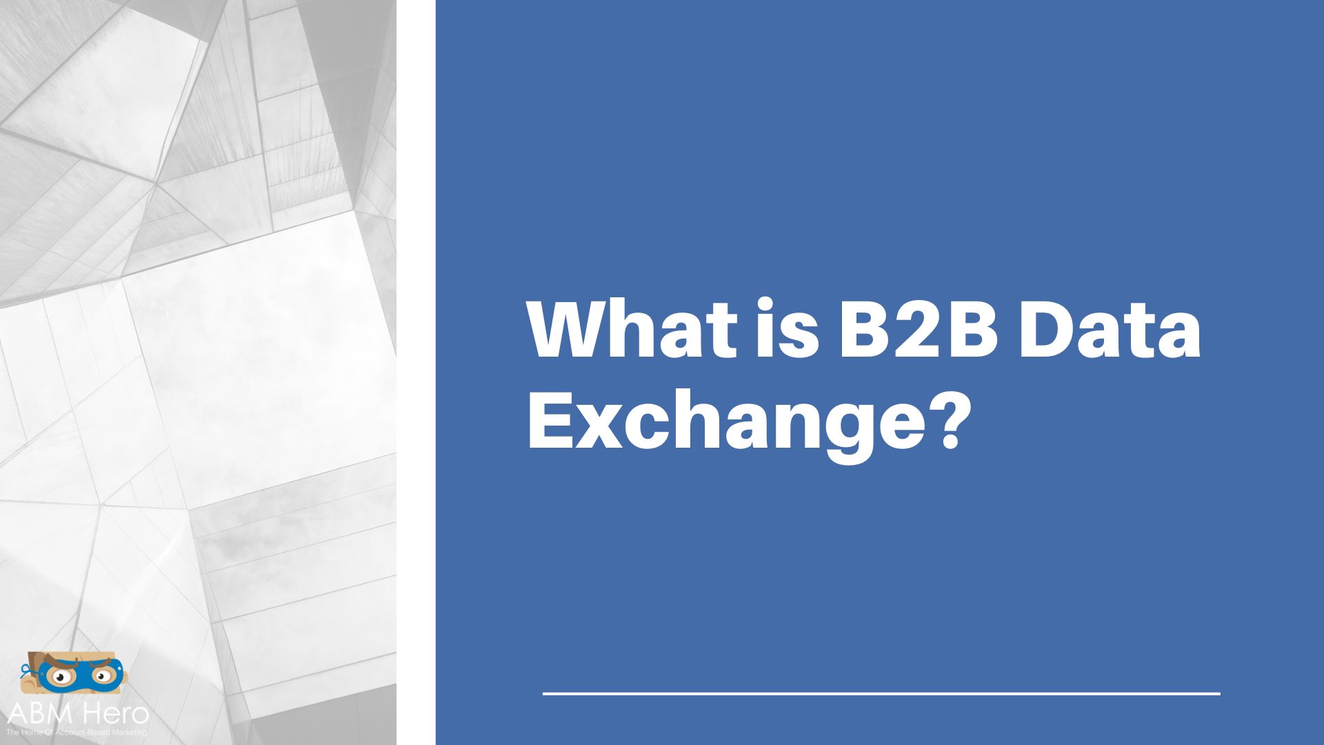 You are currently viewing What is B2B Data Exchange?