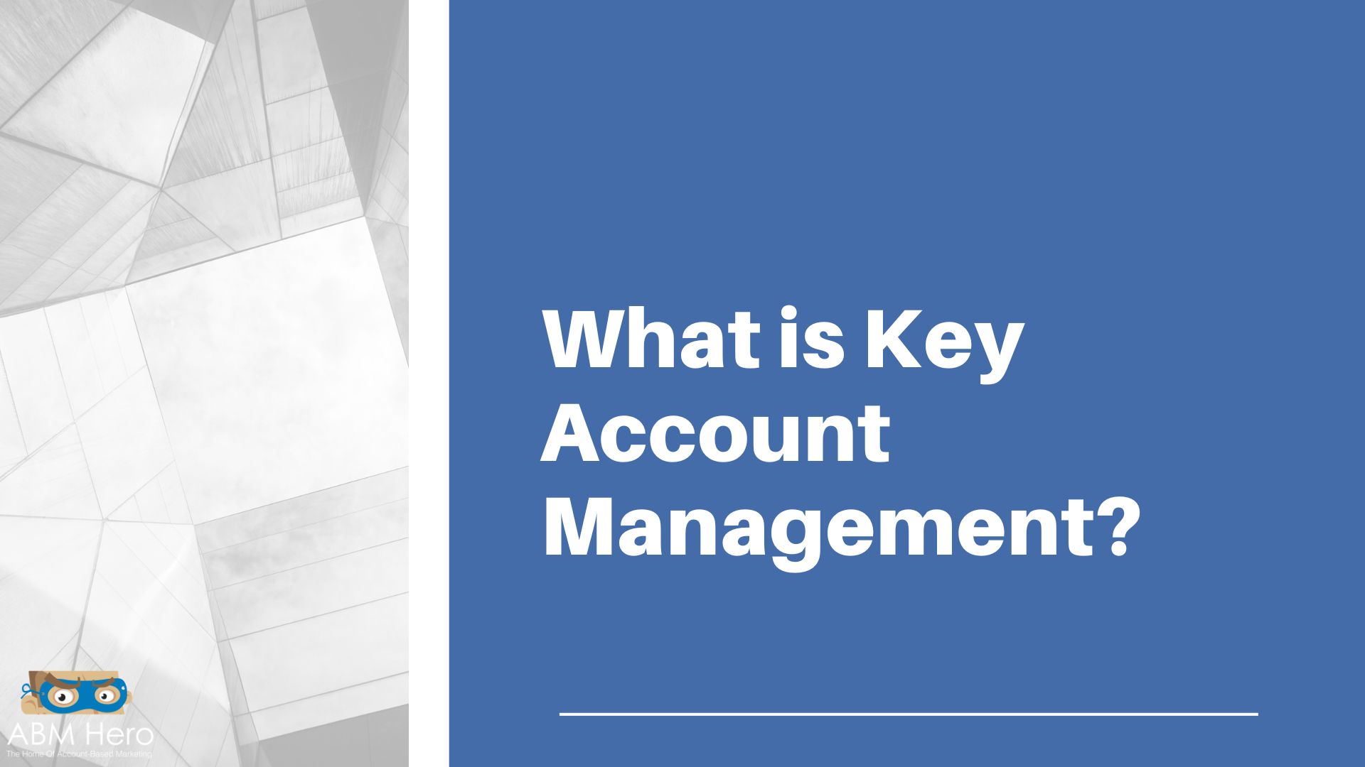 You are currently viewing What is Key Account Management?