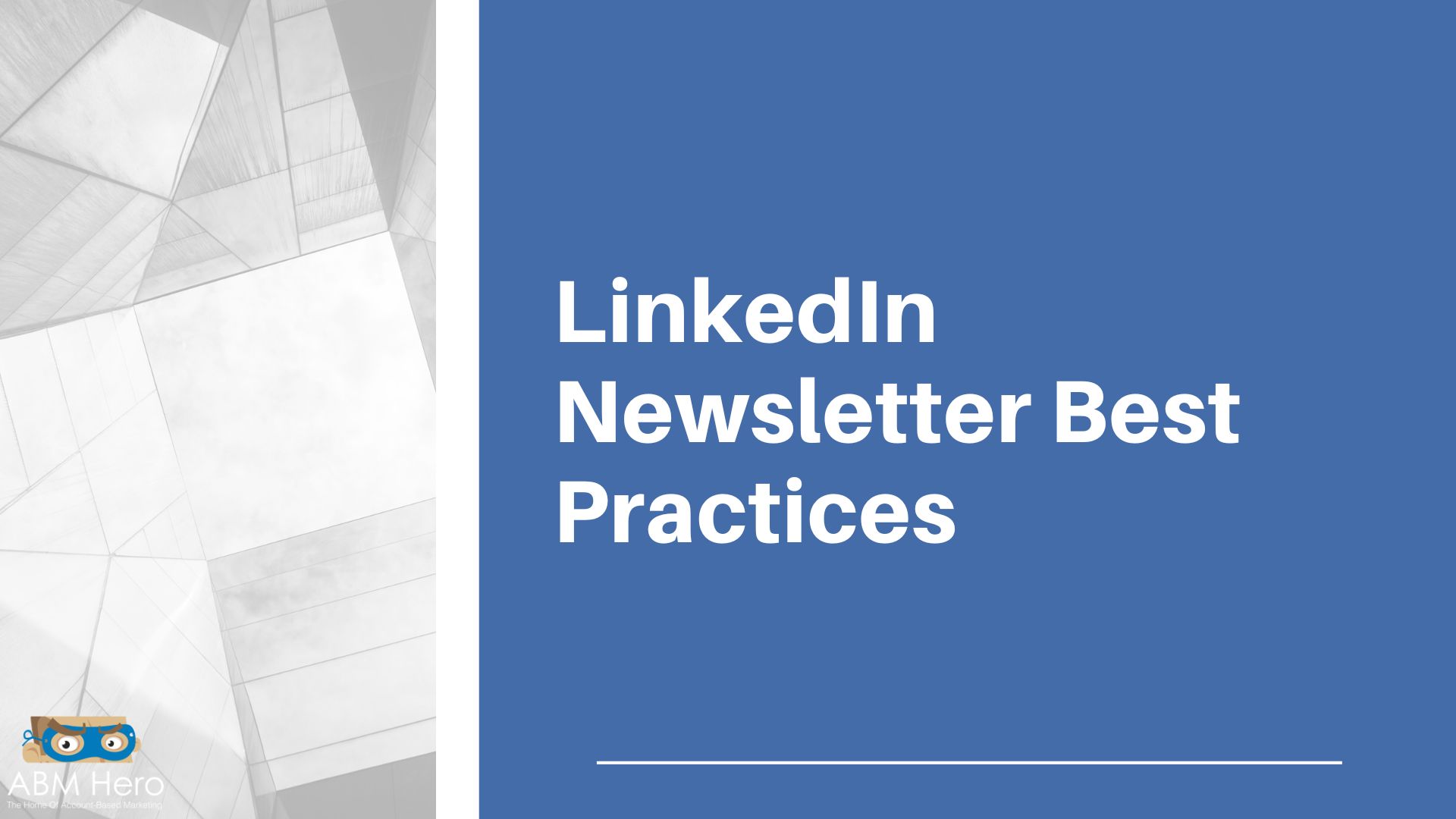 Read more about the article LinkedIn Newsletter Best Practices